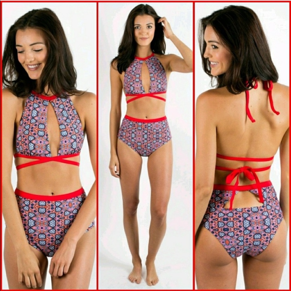 MINKPINK Wild For the Night Reversible Bikini